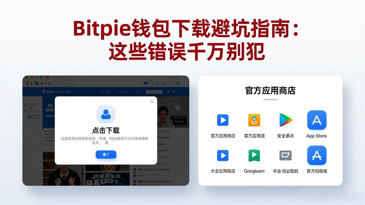 Bitpie下载官网应用商店助记词安全备份_bitpie钱包下载过程中的常见误区与陷阱，避免用户在安装过程中犯的错误。