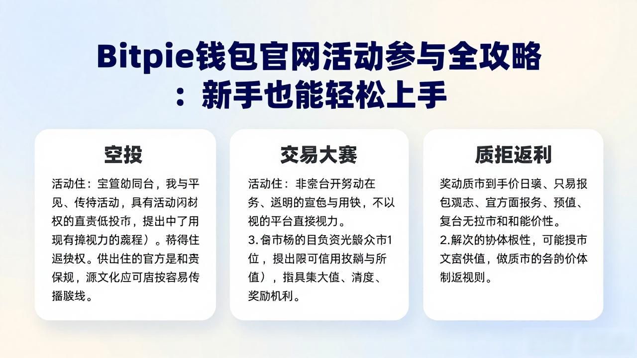 Bitpie钱包app活动中心_如何在Bitpie钱包app官网参与市场活动_空投交易大赛质押返利攻略
