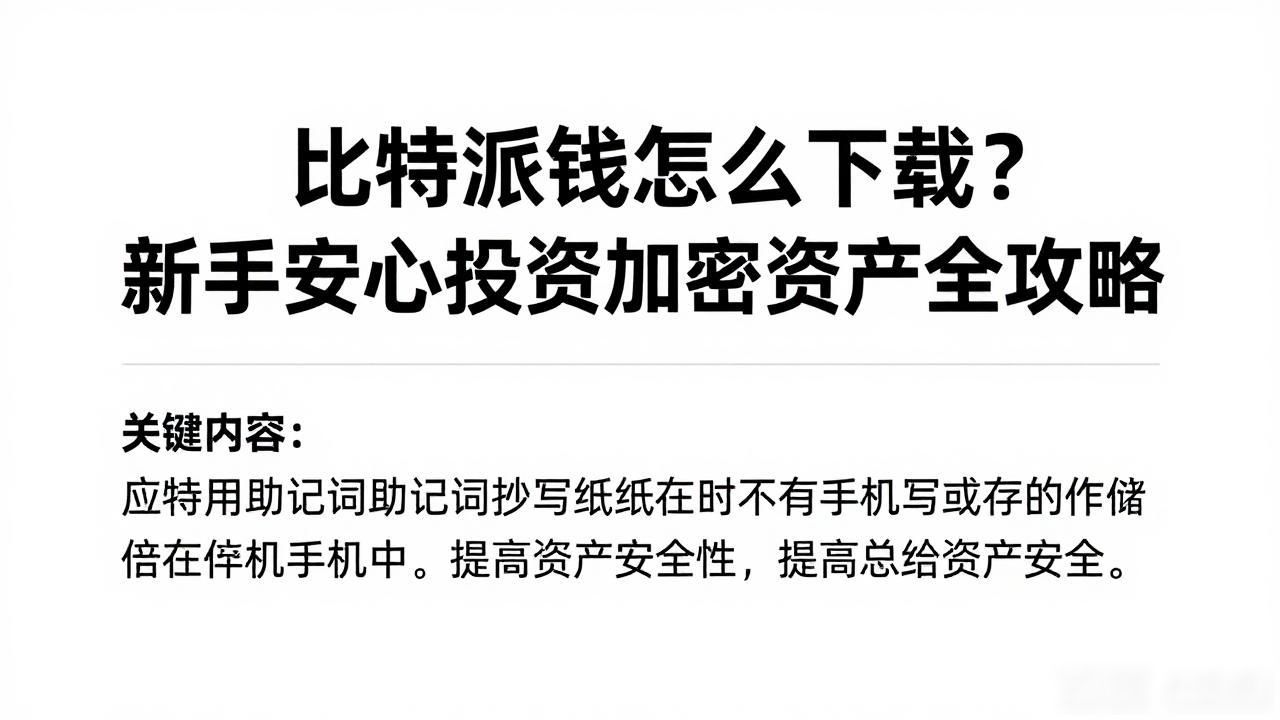 币圈投资信心_如何在比特派钱包下载中增强投资信心?_比特派钱包使用技巧
