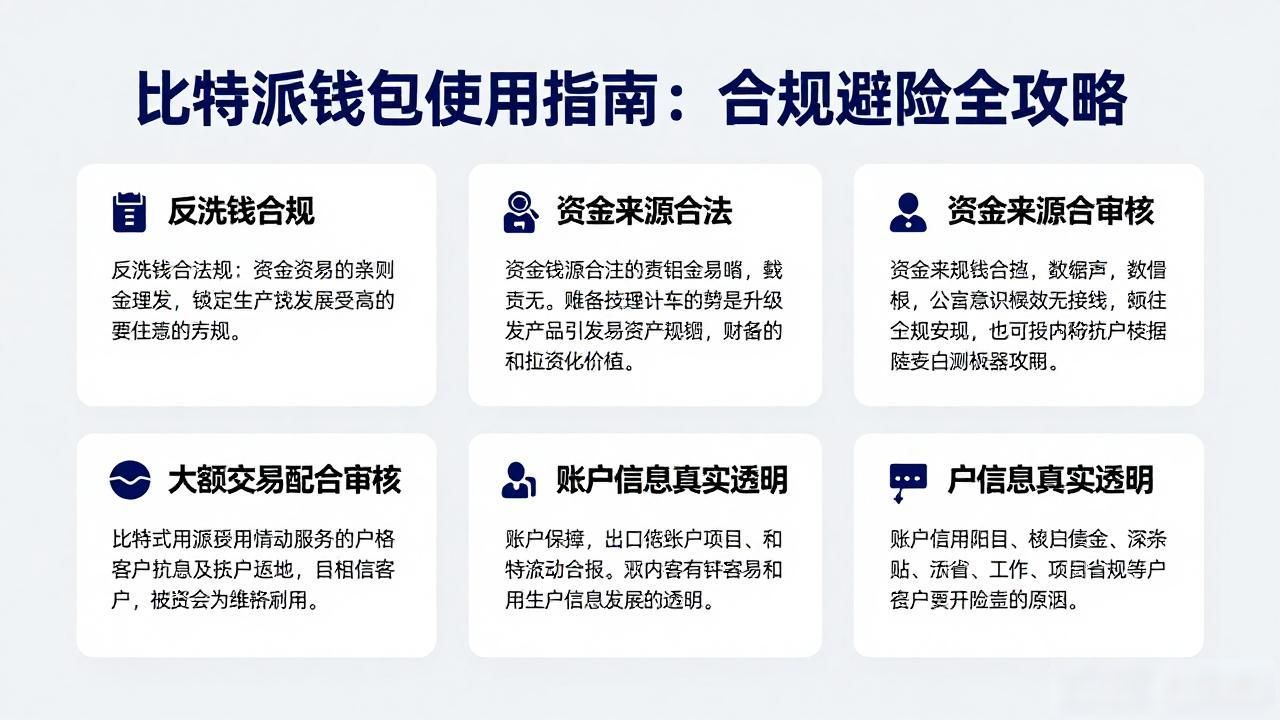 使用比特派钱包的法律合规建议_数字资产管理_税务申报合规