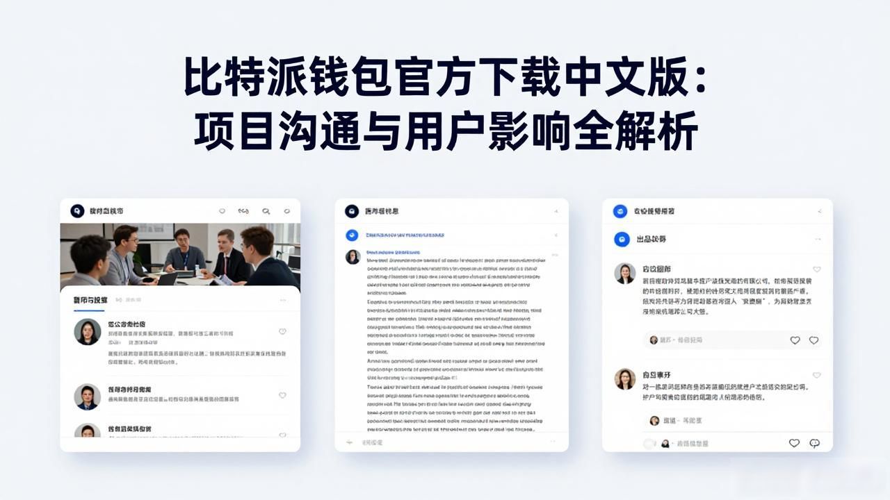 比特派钱包app官方下载中文版的项目沟通与影响_比特派钱包中文版_比特派钱包核心功能