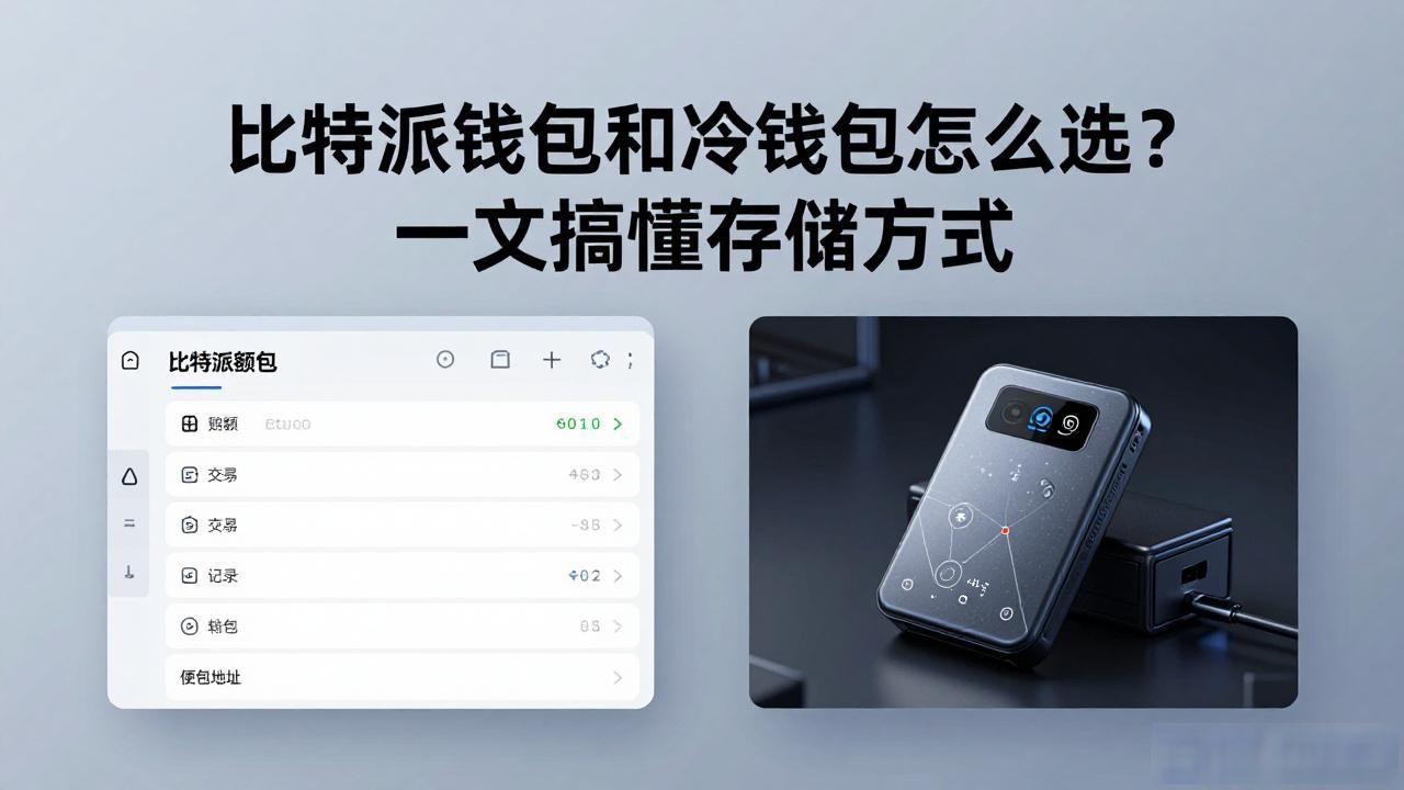 比特派钱包与冷钱包的存储方式介绍_比特派钱包与冷钱包的区别_加密货币投资热钱包选择