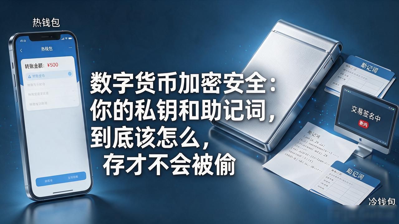 数字货币加密安全_助记词保管方法_数字货币私钥安全