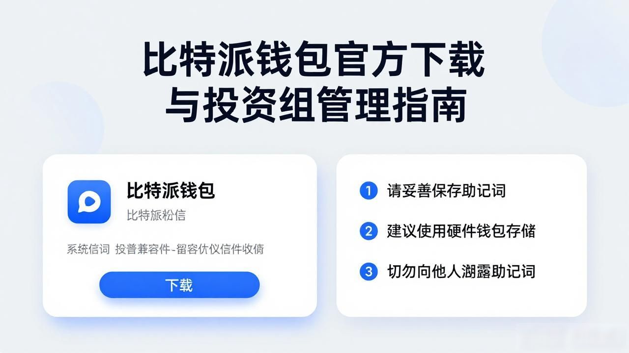 安全高效的数字资产管理工具_比特派钱包的获取与使用_如何通过比特派钱包官方下载进行投资组合管理?