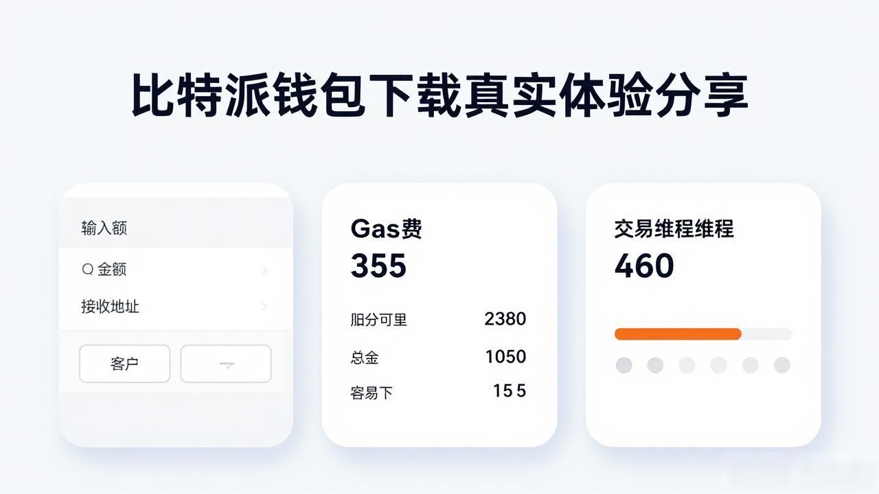 下载手机比特派钱包后的使用体验总结_比特派钱包下载安装及界面体验_新手使用比特派钱包的真实感受
