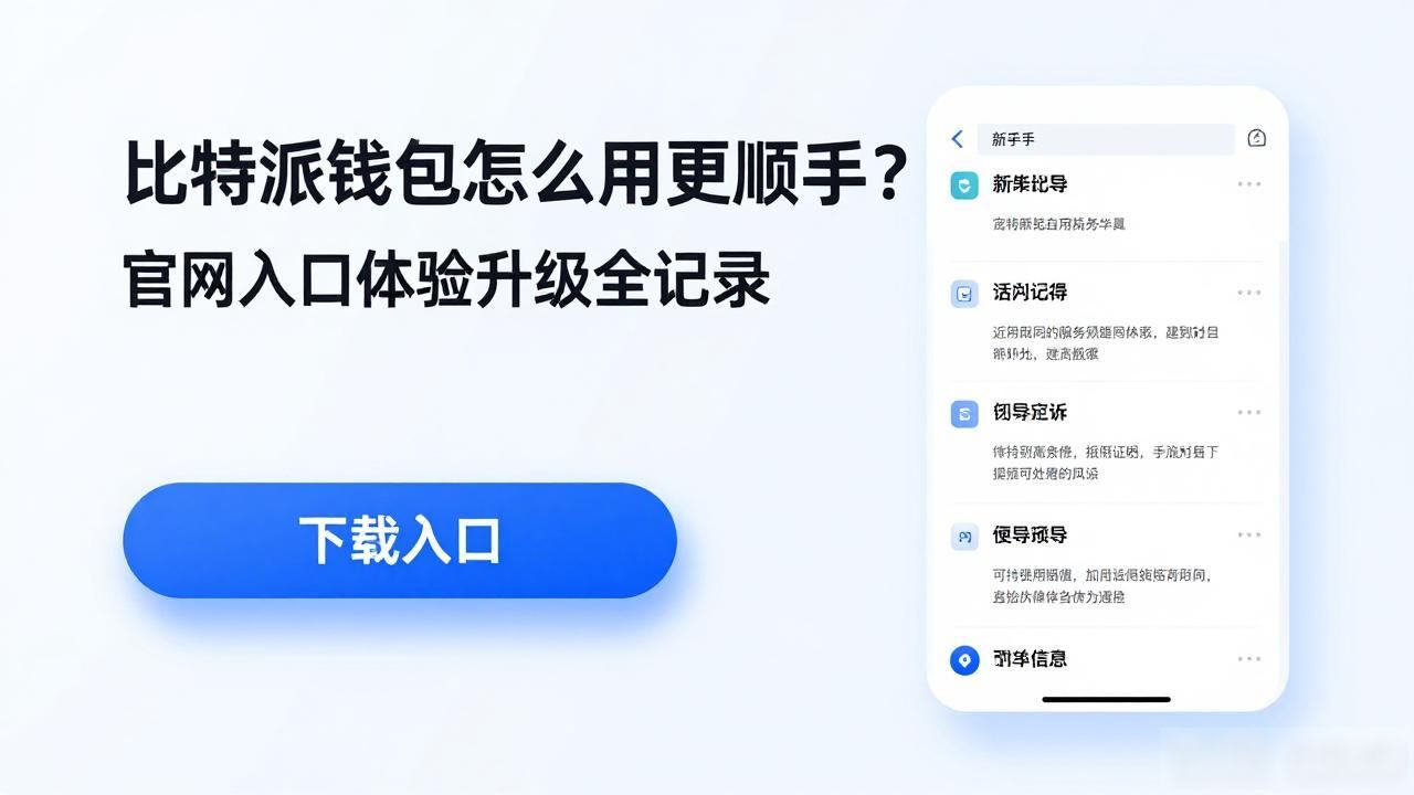 比特派钱包官网入口体验改善_比特派钱包官网入口的用户体验改善计划与执行_比特派钱包首页加载速度优化