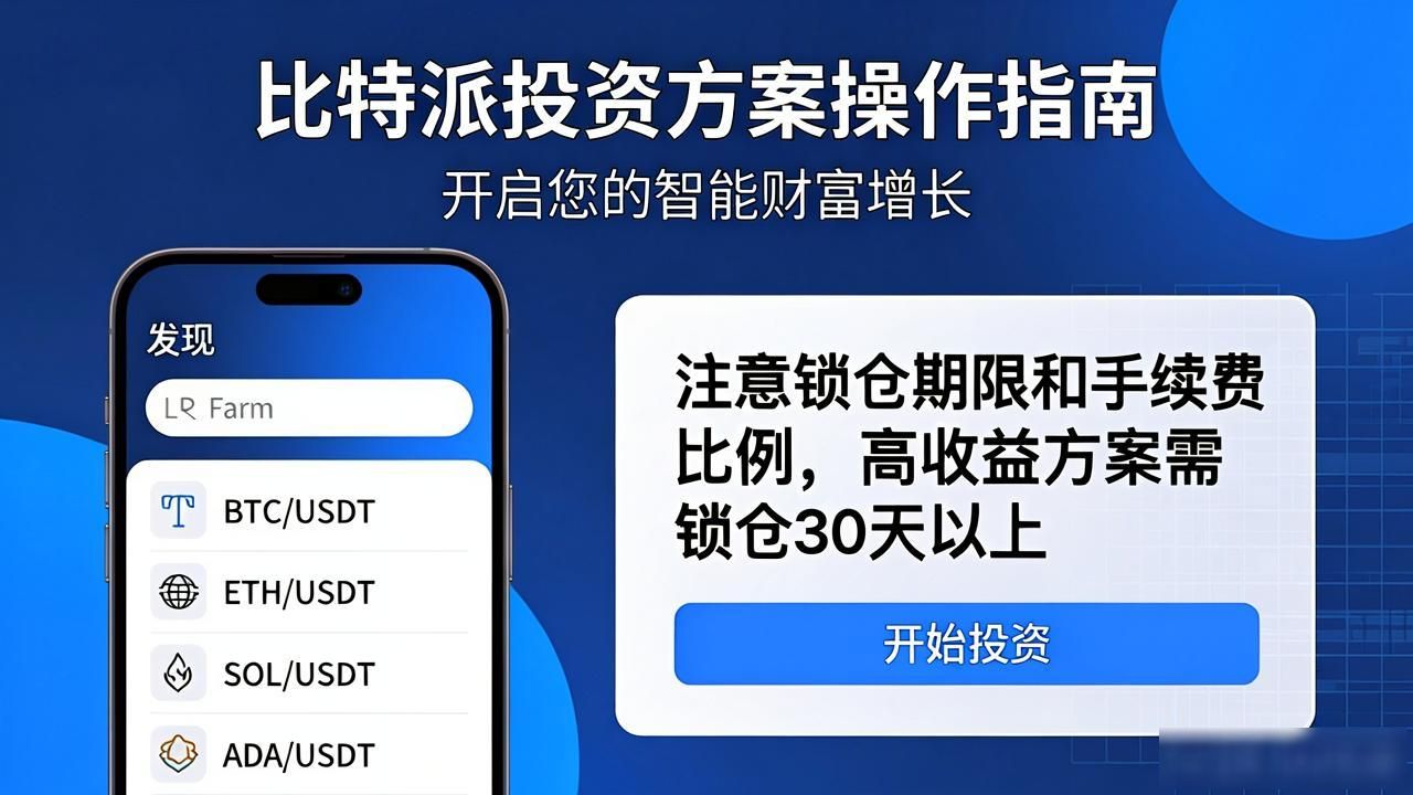如何在比特派钱包官网最新版中找到最新投资方案？_比特派钱包官网最新版投资方案_比特派钱包发现板块理财入口