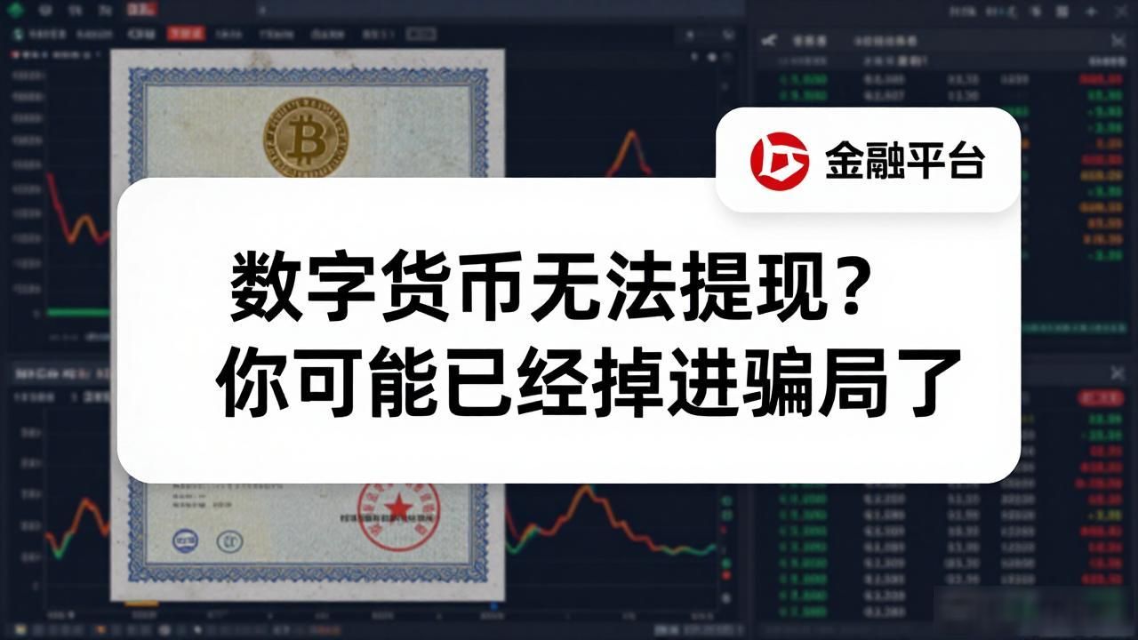 投资平台提现困难_数字货币平台骗局识别_数字货币无法提现被骗