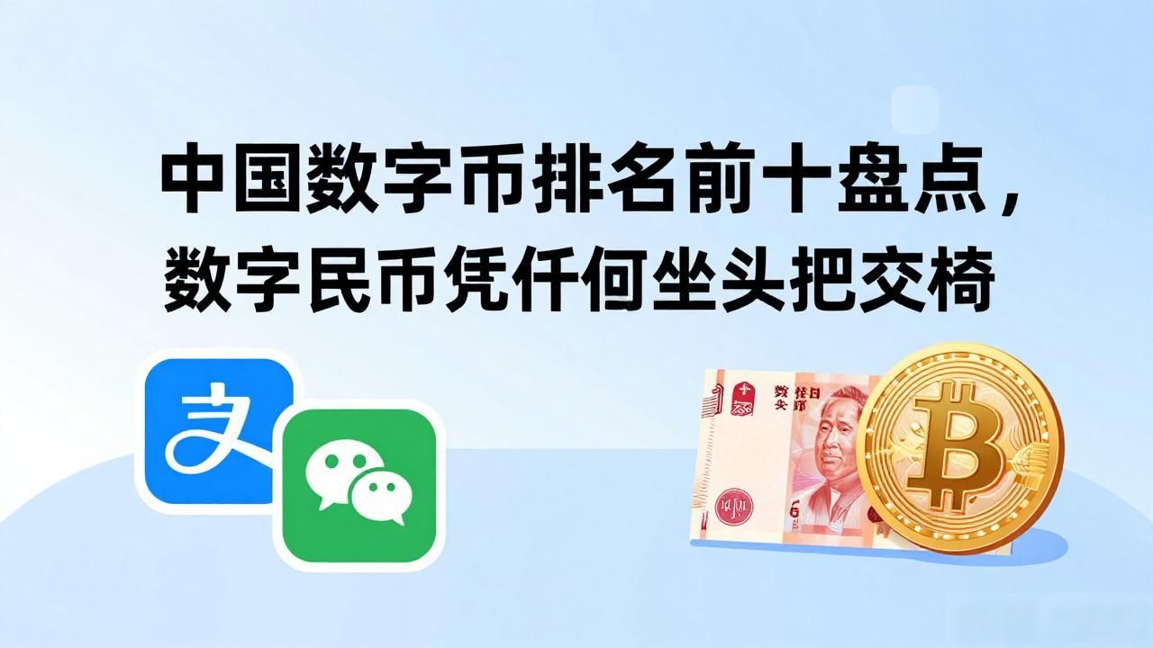 中国数字货币排名前十_数字人民币排名前十_银行数字货币应用产品