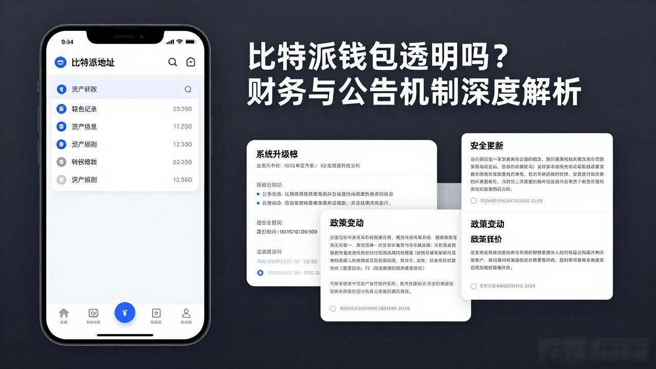 比特派钱包公告机制_比特派钱包的财务透明度与公告机制_比特派钱包财务透明度