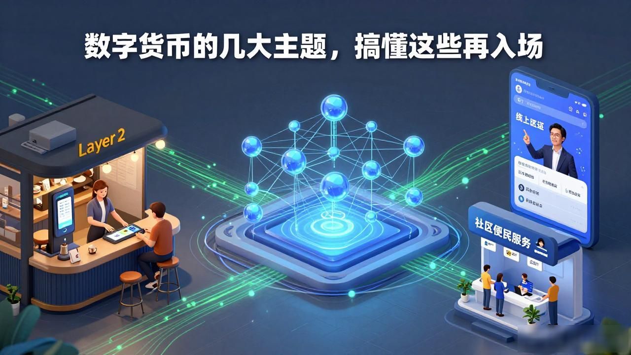 老陈分享央行数字货币赛道布局建议_数字货币几大主题_Layer2扩容方案解决以太坊拥堵痛点