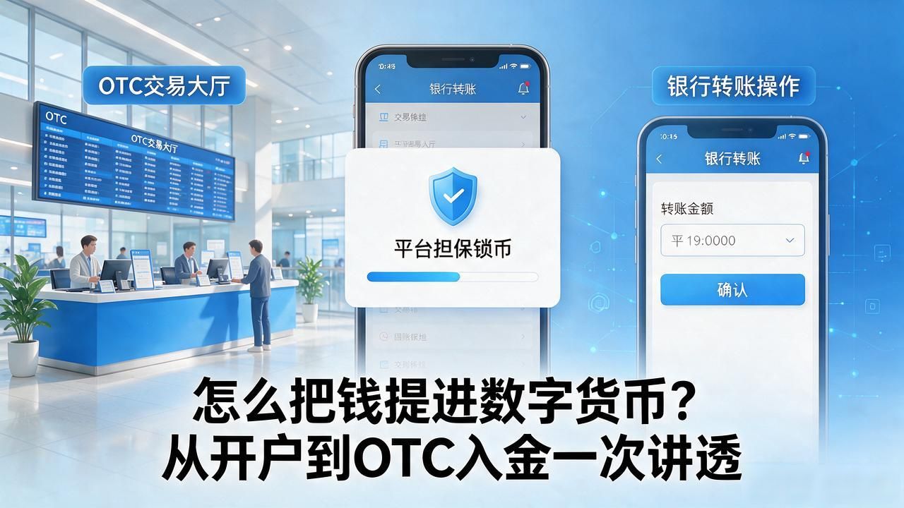 数字货币入金流程详解_OTC场外交易安全指南_数字货币怎么提钱进去