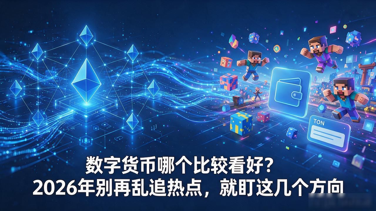 2026年加密货币市场趋势分析_数字货币哪个比较看好_比特币机构化与以太坊L2生态展望
