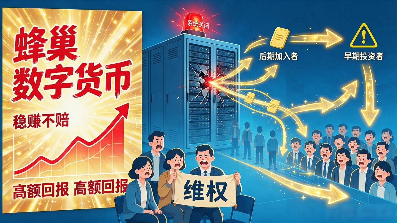 蜂巢数字货币资金盘_蜂巢数字货币骗局_资金盘识别