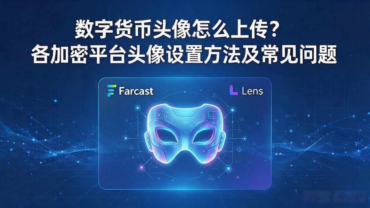 上传数字货币头像_去中心化社交平台头像关联链上身份_加密平台头像上传要求