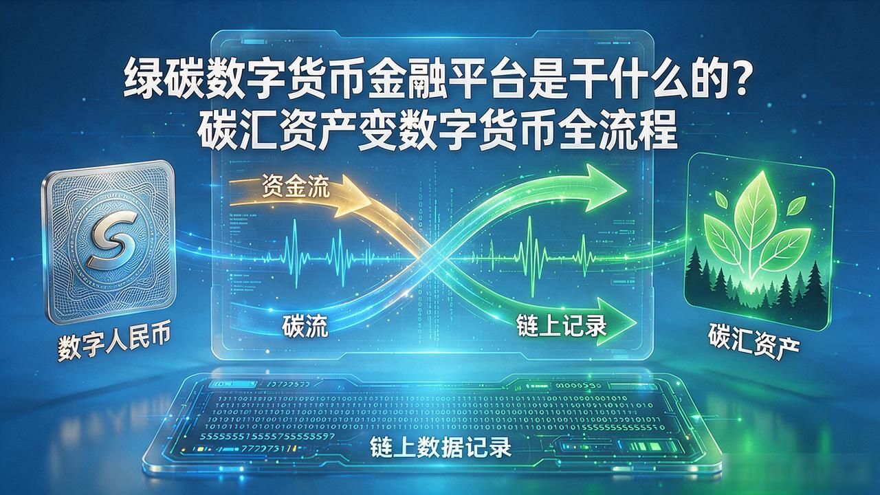 绿碳数字货币金融平台_碳资产代币化_绿碳数字货币金融平台