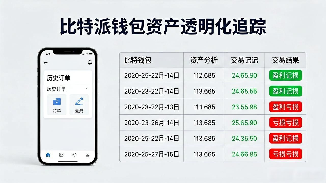 比特派钱包资产透明度管理_比特派钱包交易记录分析_如何在比特派钱包中进行资产分析？