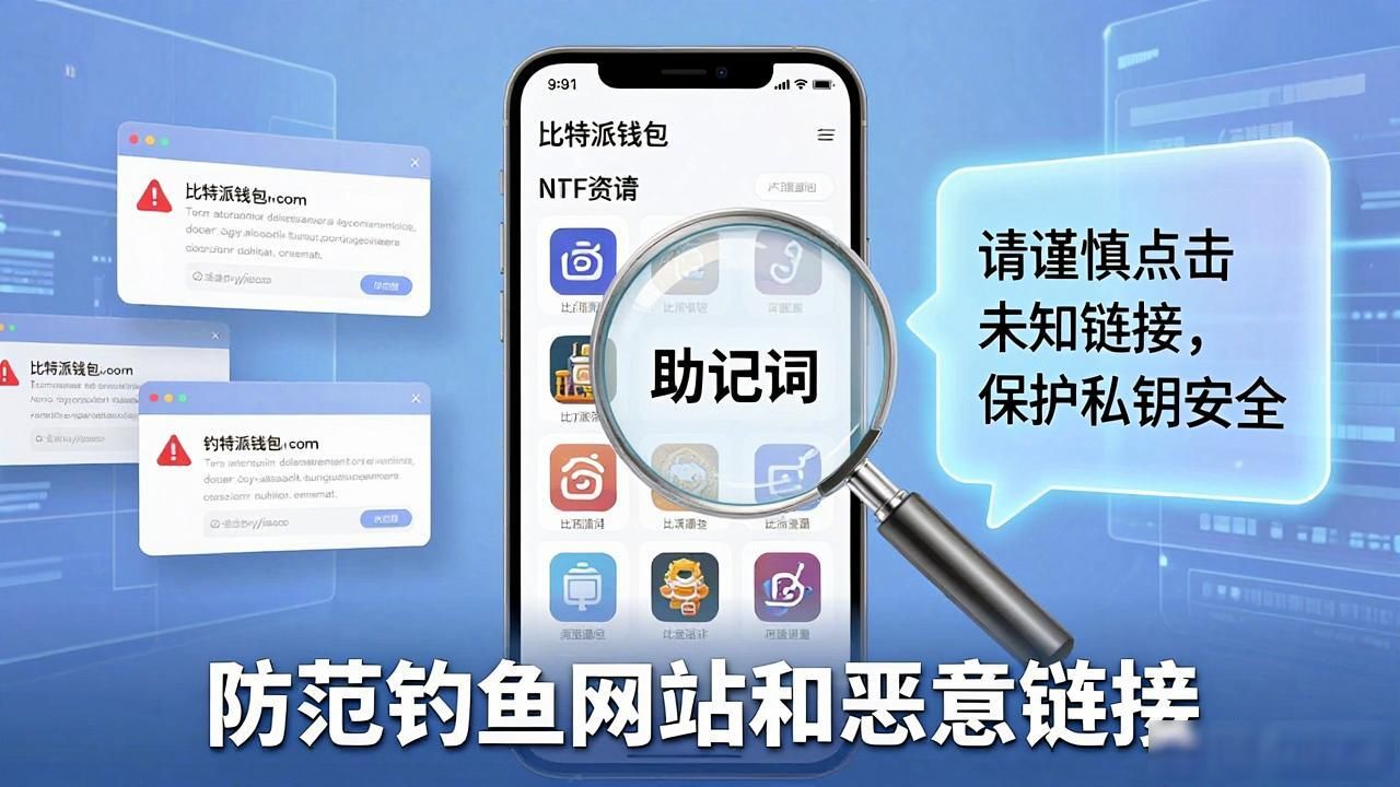 如何在手机比特派钱包中安全存储NFT资产？_比特派钱包助记词保管方法_NFT手机钱包安全存储