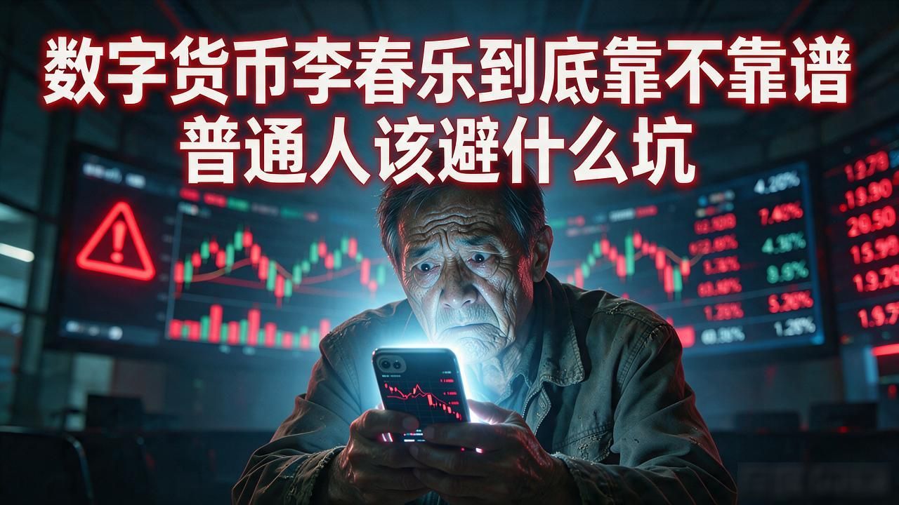 数字货币李春乐_币圈割韭菜话术分析_数字货币导师包装成专家