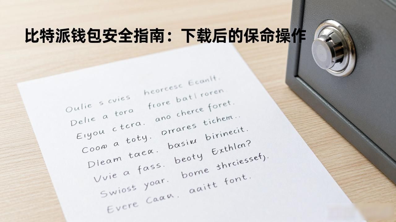 助记词安全保管方法_如何确保比特派钱包用户的资金安全,下载后需注意哪些操作规范与常识?_比特派钱包官方下载