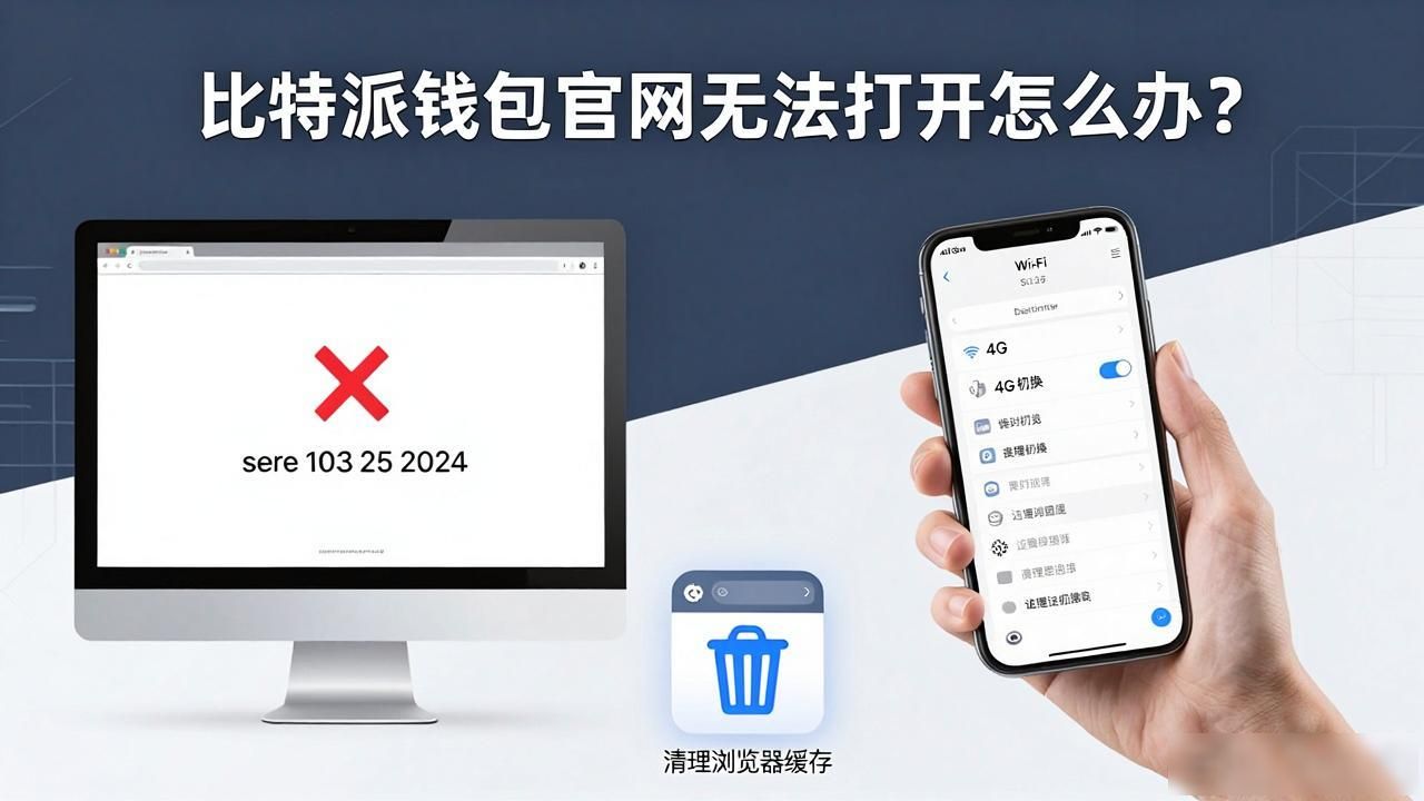 比特派官网无法打开_访问比特派钱包官网的常见错误与解决方案_比特派访问异常解决方法