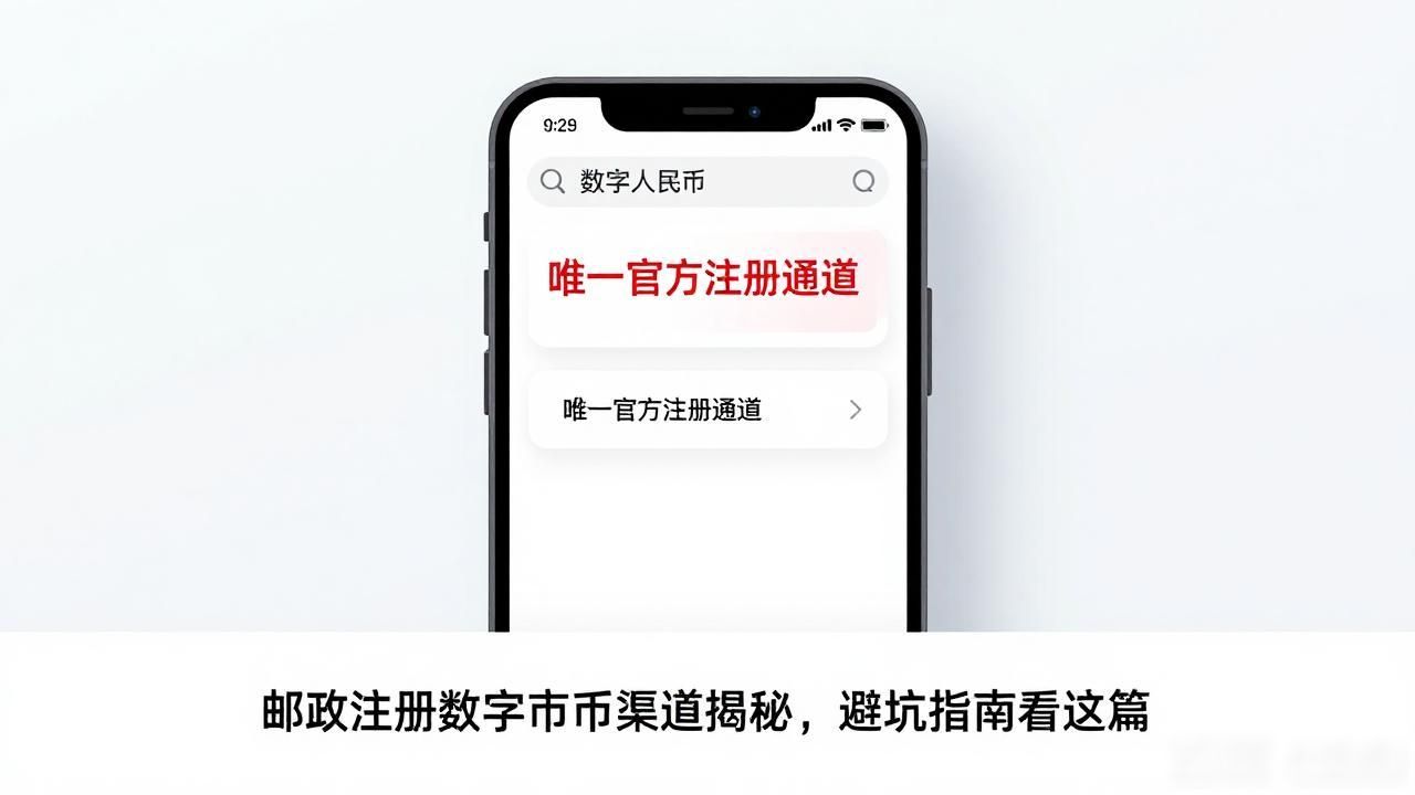 数字人民币官方注册通道_邮政怎么注册数字货币_数字人民币邮政注册误区