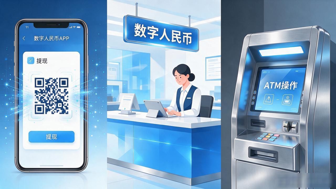 中国数字货币怎么提取_数字人民币提取操作指南_数字人民币和比特币的区别