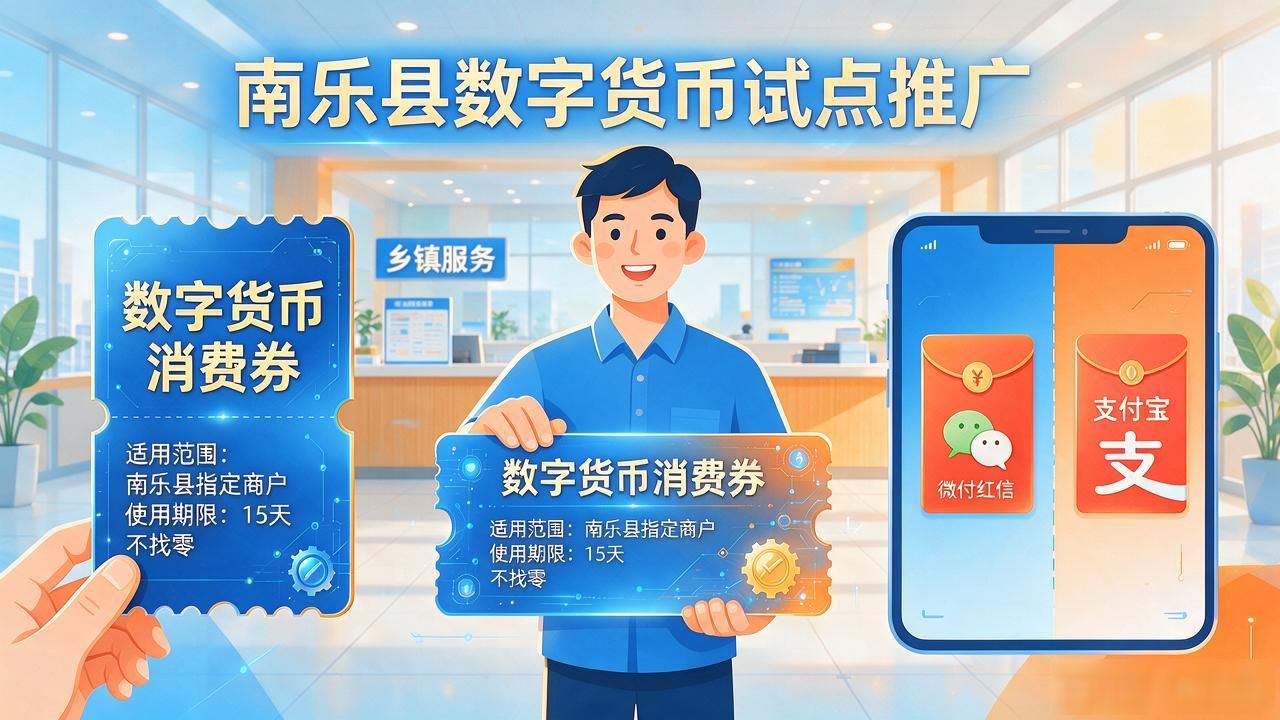 南乐数字消费券乡镇试点_南乐惠App数字优惠券使用攻略_南乐数字货币最新消息