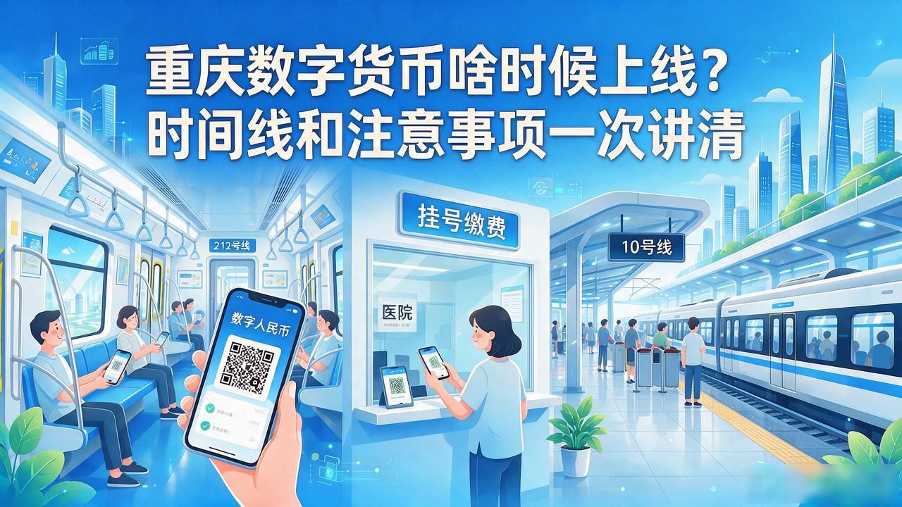 重庆数字货币上线时间_重庆数字人民币使用时间_重庆数字人民币试点范围