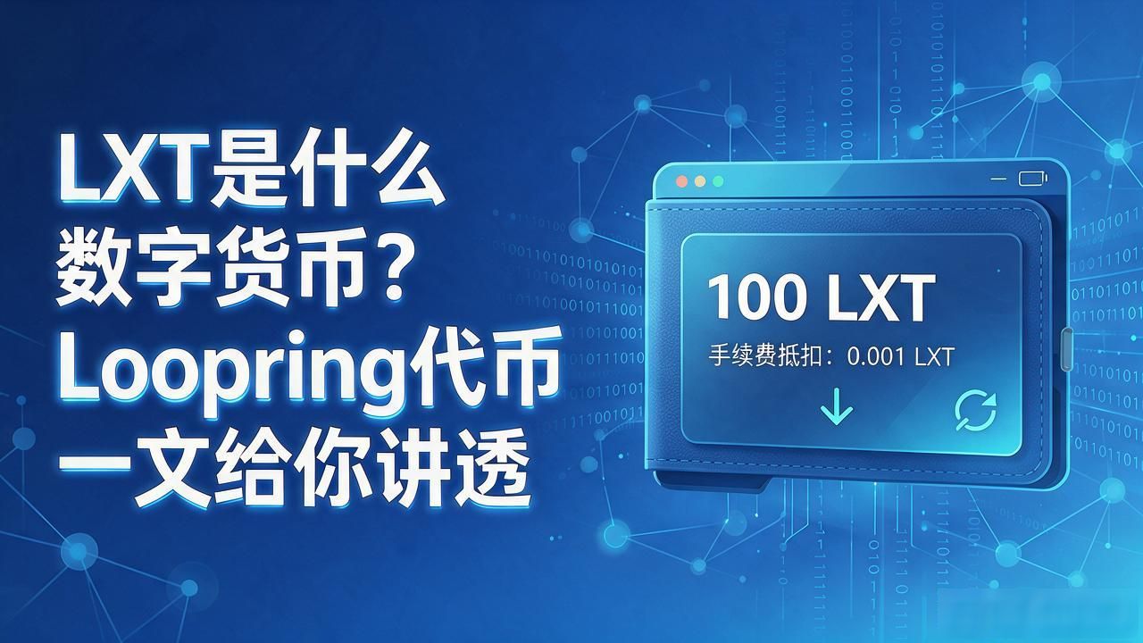 lxt是什么数字货币_LXT代币用途与价格分析_Loopring Exchange Token是什么