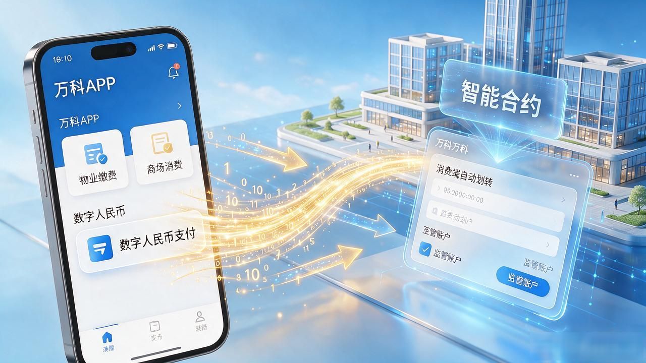 金蝶万科数字货币_金蝶数字人民币ERP系统_万科数字人民币购房定金