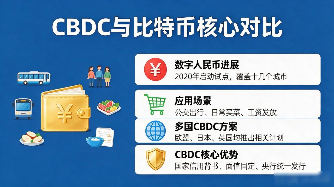 数字货币的出现及发展_数字货币发展历程及各国央行数字币应用 2008比特币诞生到各国CBDC落地过程 央行数字币与比特币核心区别