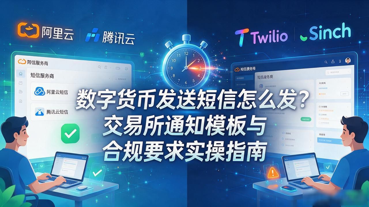 数字货币发送短信_交易所钱包短信通知模板审核技巧_金融类短信通道稳定性与合规要求