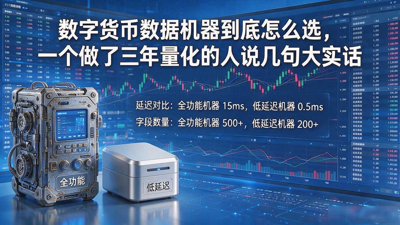 数字货币数据机器_量化交易数据机器_高频交易延迟优化