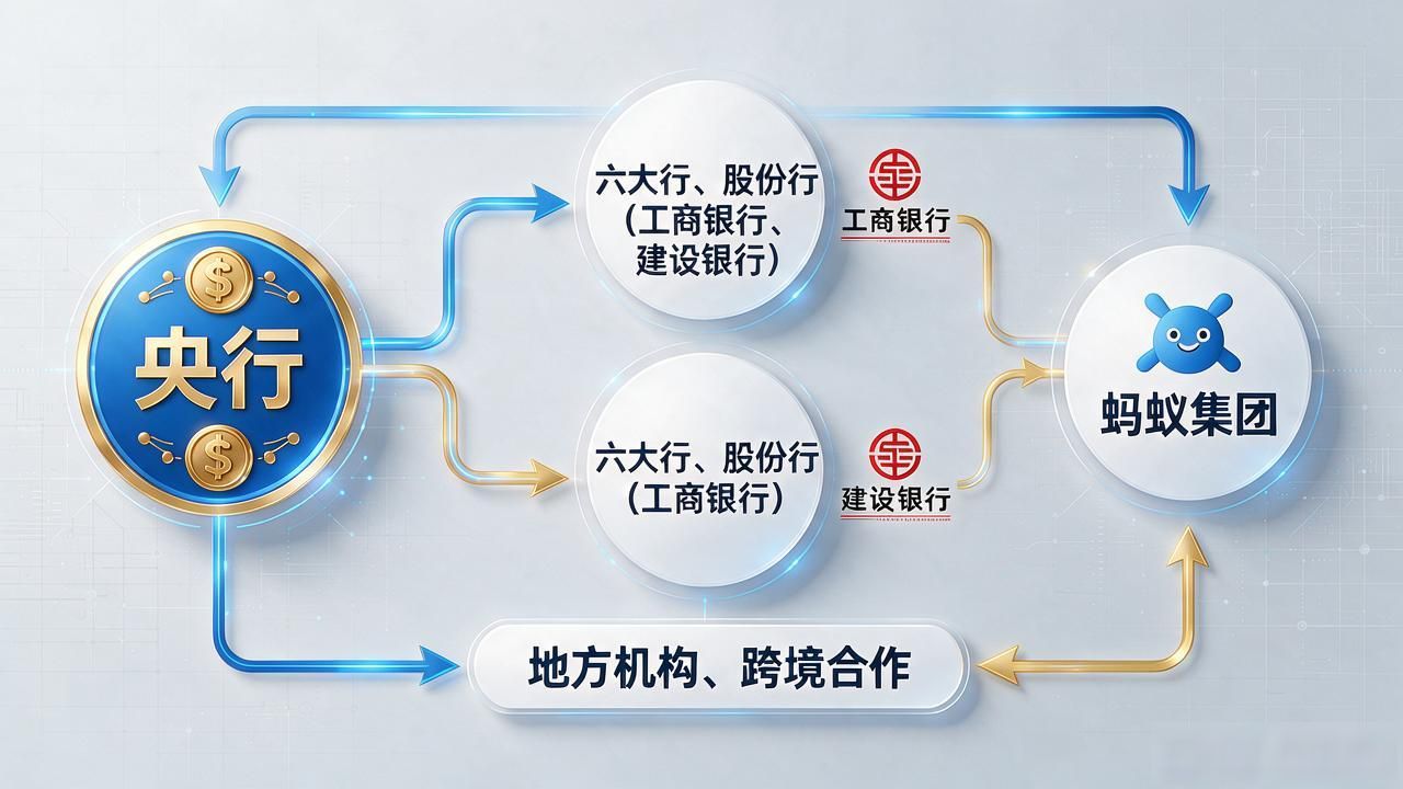 央行数字货币与谁和做_央行数字货币合作网络_技术供应商商业银行生态格局