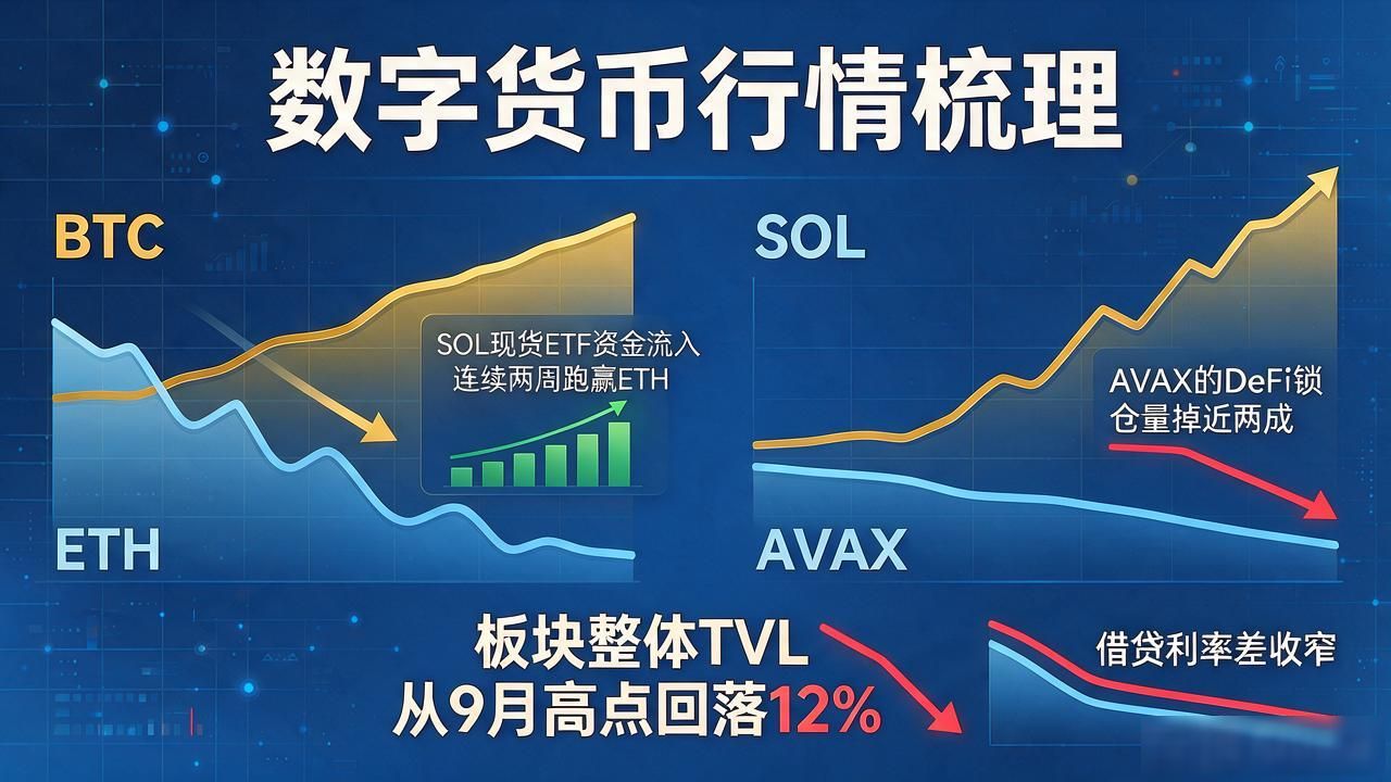 数字货币行情梳理_ETH链下热链上冷叙事切换_BTC 17万美元震荡走势分析