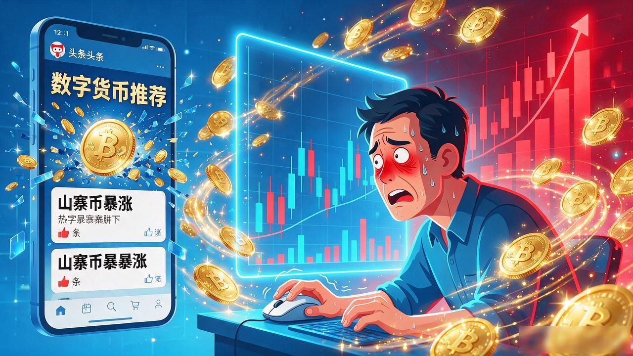 头条数字货币推荐是骗局吗_头条推荐数字货币_如何识别币圈流量收割陷阱