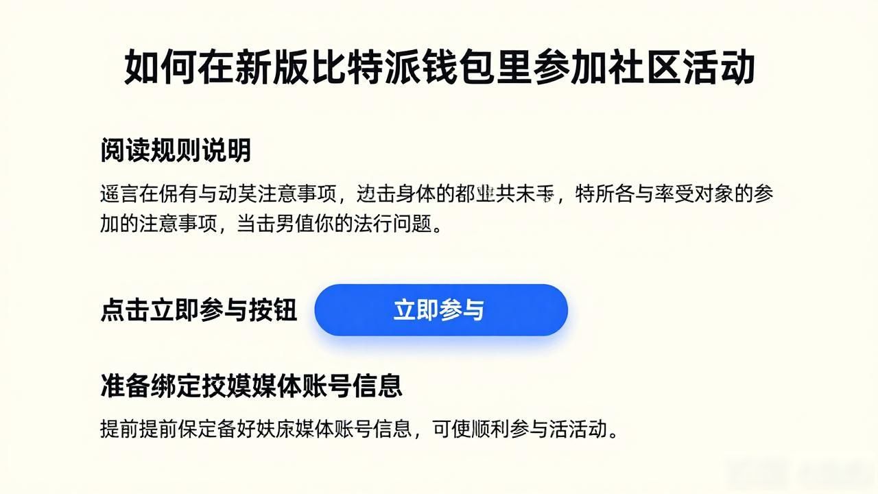 比特派钱包新版福利获取_如何在比特派钱包下载中参与社区活动？_比特派钱包活动入口