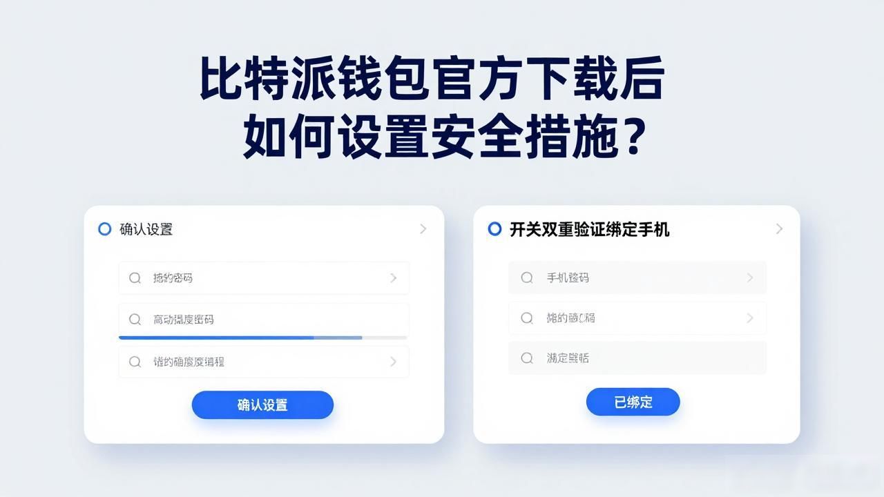 比特派钱包官方下载_设置高强度密码双重验证_如何在比特派钱包app官方下载网址中设置安全措施?