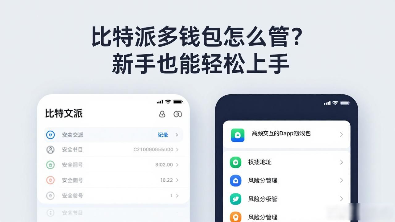 管理比特派多钱包_分散存放助记词策略_如何有效管理比特派官网中的多个钱包？