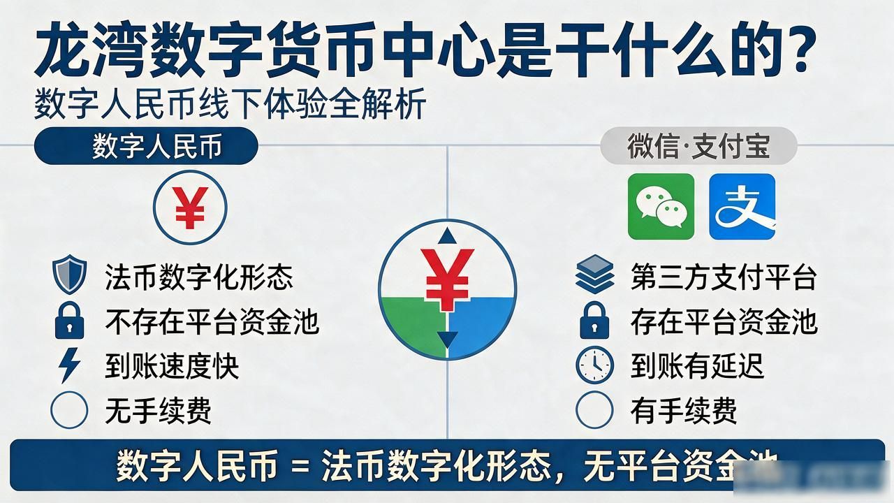 龙湾数字人民币体验中心_数字人民币与支付宝微信区别_龙湾数字货币中心