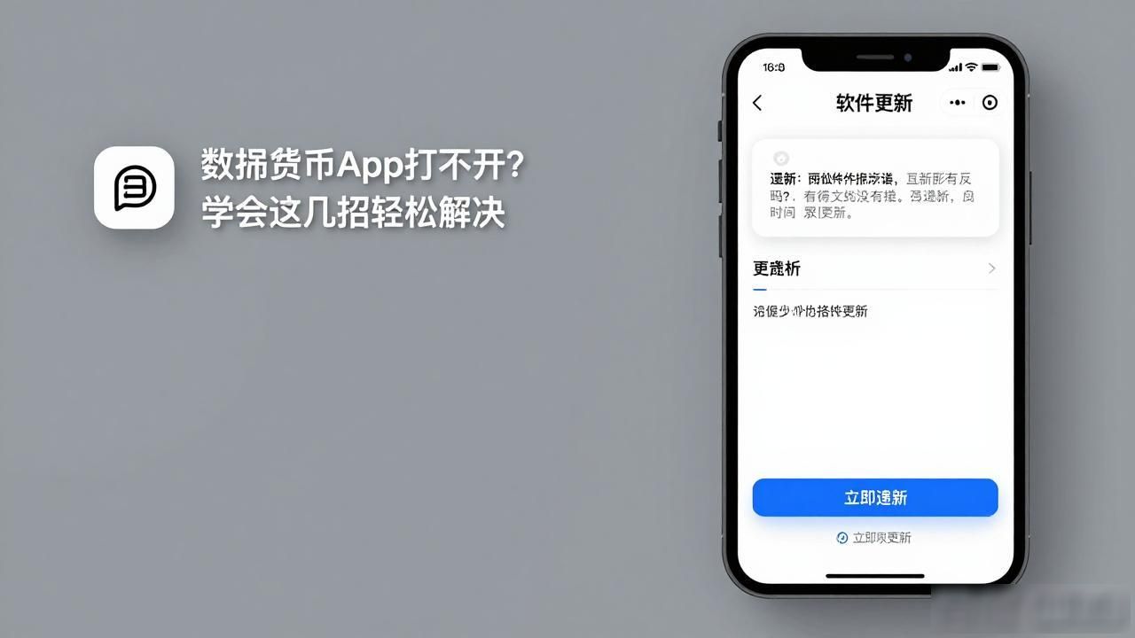 数字货币无法打开_数字货币App无法打开解决方法_数字货币App打不开原因