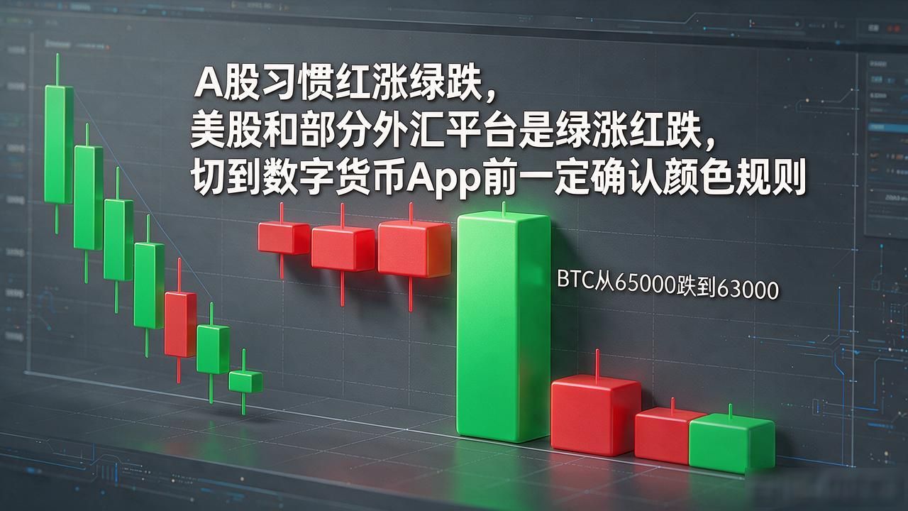 数字货币k线红和绿什么意思啊_数字货币K线图红绿含义_币安OKX蜡烛图颜色规则