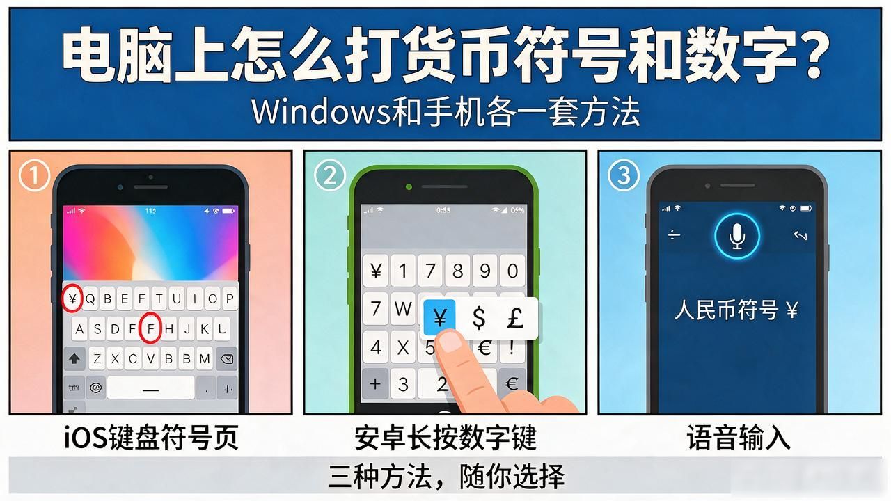 财务货币符号输入方法_货币符号如何录入数字_Windows手机Excel货币符号录入技巧