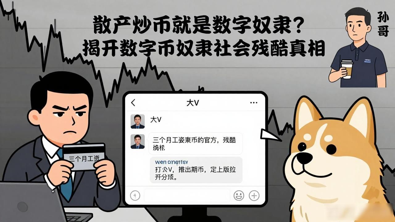 数字货币奴隶社会_币圈信息差骗局_数字货币奴隶社会